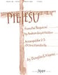 Pie Jesu Handbell sheet music cover